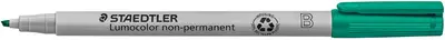 STAEDTLER Marqueur non permanent 312B Lumocolor, vert