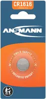 ANSMANN Pile bouton au lithium "CR1616", 3,0 Volt, blister