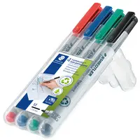 STAEDTLER Marqueur non permanent 315M Lumocolor, étui de 4