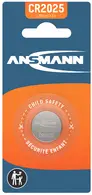 ANSMANN Pile bouton au lithium "CR2025", 3,0 Volt, blister