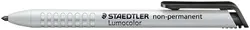 STAEDTLER Lumocolor Recharge non permanente omnichrom, noir