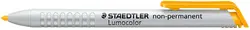 STAEDTLER Lumocolor Recharge non permanente omnichrom, jaune