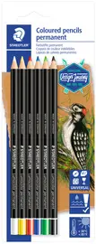 STAEDTLER Crayon marqueur sec Lumocolor permanent glasochrom