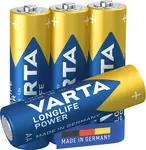 VARTA Pile alcaline "LONGLIFE Power", Mignon (AA/LR6)