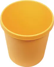 helit Corbeille à papier "the german", 45 litres, PE, jaune