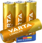 VARTA Pile alcaline "LONGLIFE", Mignon AA, pack de 10