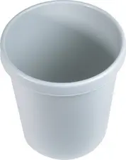 helit Corbeille à papier "the german", 45 litres, PE, gris