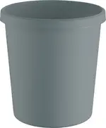 helit Corbeille à papier "the green german", 18 L,gris clair