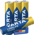 VARTA Pile alcaline "LONGLIFE POWER", Micro AAA, pack de 10