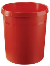 HAN Corbeille à papier GRIP, PP, 18 litres, rouge