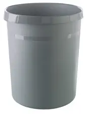 HAN Corbeille à papier GRIP KARMA, plastique, 18 L, gris