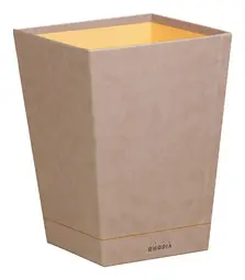 RHODIA Corbeille à papier RHODIARAMA, taupe
