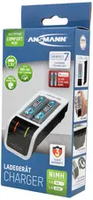 ANSMANN Chargeur rapide Comfort Mini, blanc/noir