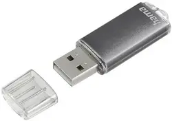 hama Clé USB 2.0 "Laeta", 16 GB, gris