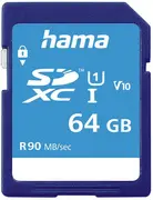 hama Carte mémoire SecureDigital HC, classe 10, 64 GB