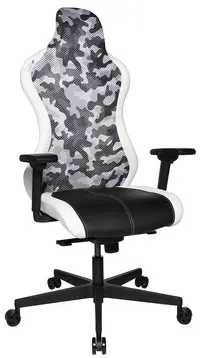Topstar Chaise de bureau "Sitness RS Sport Plus", noir/blanc