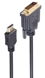shiverpeaks BASIC-S Câble HDM - DVI-D 24+1, longueur: 2,0 m