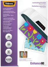Fellowes Pochette de plastification, autocollantes, A4, 250