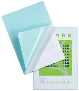 GBC Pochette de plastification Peel'nStickPouch, A3