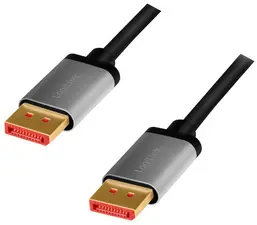 LogiLink Câble DisplayPort 1.4, fiche mâle - mâle, 1,0 m