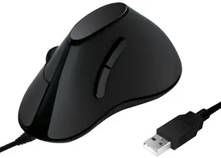 LogiLink Souris optique Ergonomic Vertical, avec fil