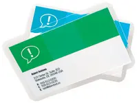 GBC Pochette de plastification CardPouch pour cartes