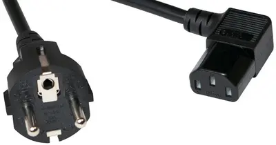 LogiLink Câble de courant contact de securité, 3,0 m
