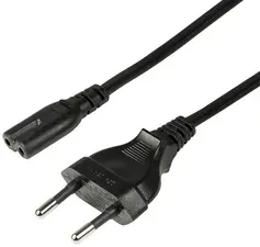LogiLink Câble d'alimentation, prise euro - IEC C7, 10 m