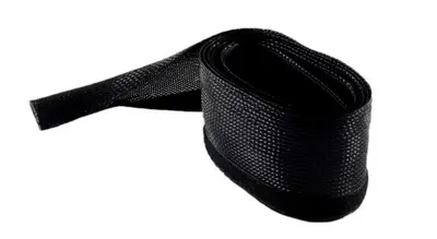 shiverpeaks BASIC-S Tube-faisceau de câble, noir, 5,0 m