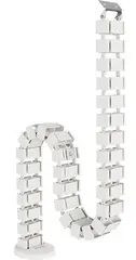 Fellowes Chemin de câble flexible CableSpine, blanc