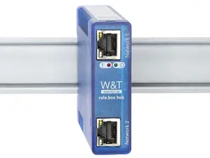 W&T Edge Computer rule.box hub, industrie 4.0, Node-RED