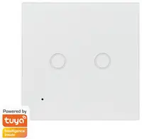 LogiLink Interrupteur mural Smart Wi-Fi, blanc
