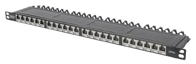 DIGITUS Panneau de brassage modulaire 19" Cat.6, classe EA