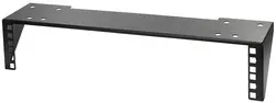 LogiLink Rack 19" pour montage sous table/mural, 2 U, noir