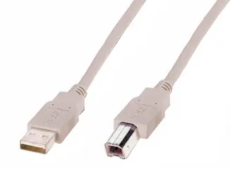 DIGITUS Câble de raccordement USB, fiche mâle USB-A - USB-B