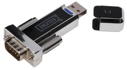 DIGITUS Adaptateur USB 1.1 - RS232, 1 Mbps