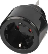 brennenstuhl Adaptateur de voyage avec contact de sécurité