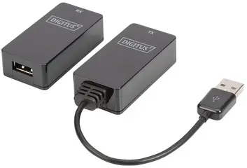 DIGITUS Kit extender USB 1.1, unité d'envoi et de reception