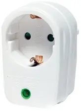 LogiLink Überspannungsschutz-Adapter, weiß