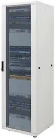 LogiLink Baie réseau 19", 22 U, gris clair (RAL 7035)