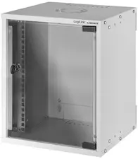 LogiLink Coffret mural 10" SoHo, monté, 6U, gris