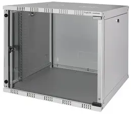 LogiLink Coffret mural 19", démonté, 12 U, gris clair