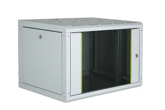 DIGITUS Coffret mural 19" Unique Line, 7 U, gris clair