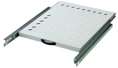 DIGITUS étagère 19", 1U, extensible, profondeur: 525 mm,
