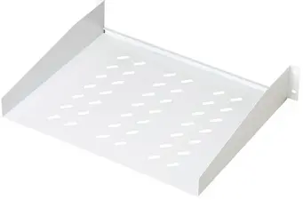 DIGITUS Etagère 19", 2 U, montage fixe,  profondeur 550 mm,