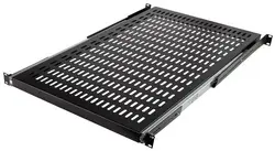 LogiLink Etagère 19", 1 U, téléscopique, (P)800 mm