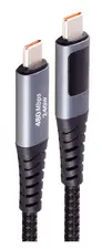 shiverpeaks Câble données & charge USB-C 2.0, écran, 1,5 m