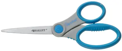 WESTCOTT Ciseaux Microban Softgrip, longueur: 155 mm