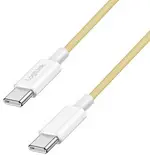 LogiLink Câble USB 2.0, USB-C - USB-C, 1,0 m, jaune