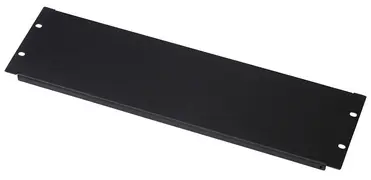 DIGITUS plaque de recouvrement 19", 3 U, (RAL 9005), noir